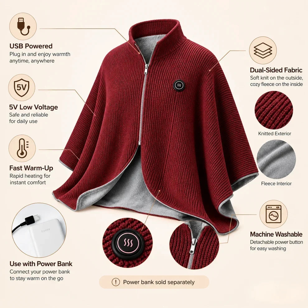 Wearable Heated Blanket