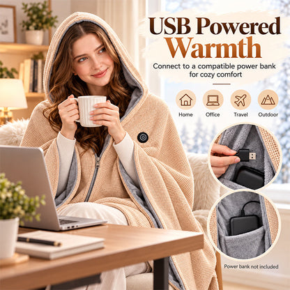 Wearable Heated Blanket